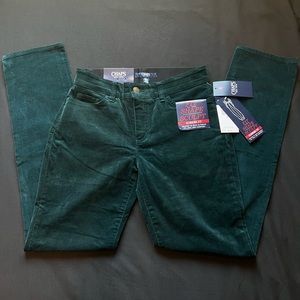 Green Corduroy Chaps Pants size 4